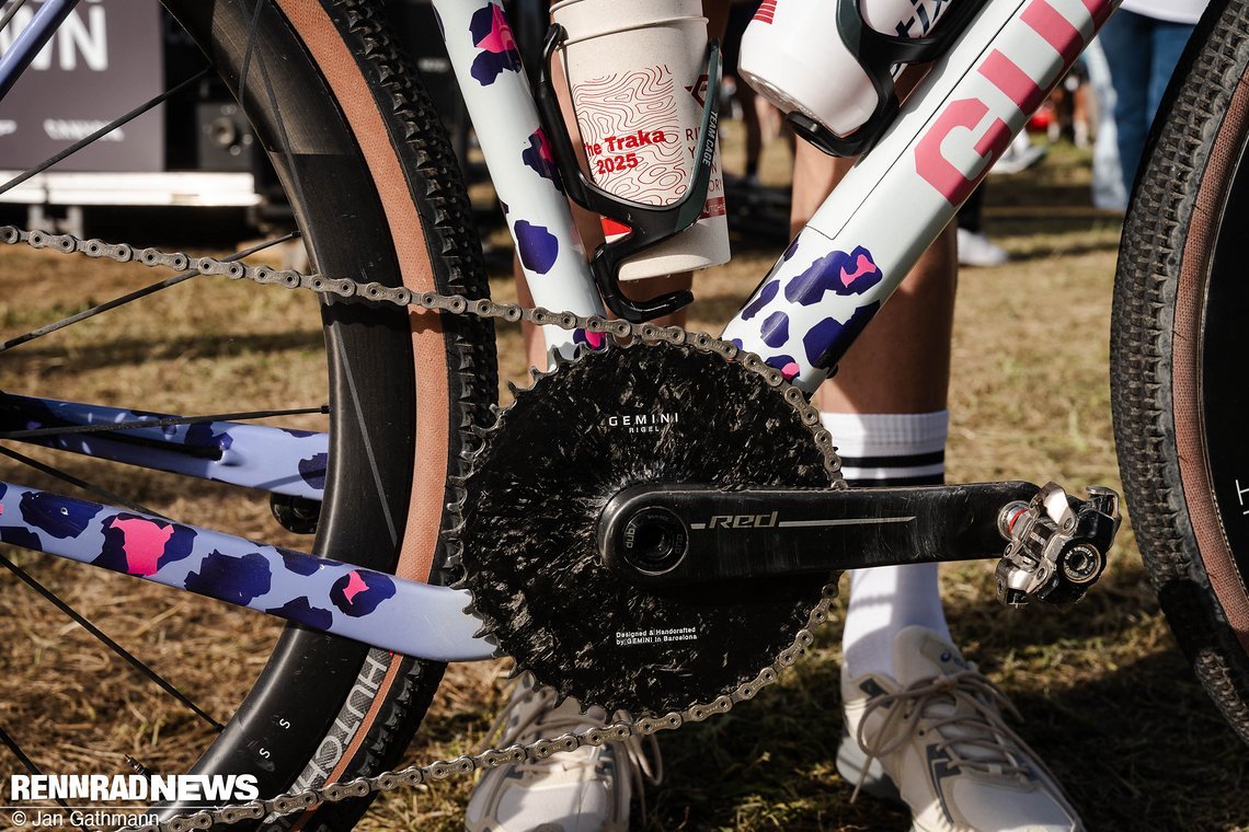 SRAM Red Kurbel mit Gemini-Kettenblatt…