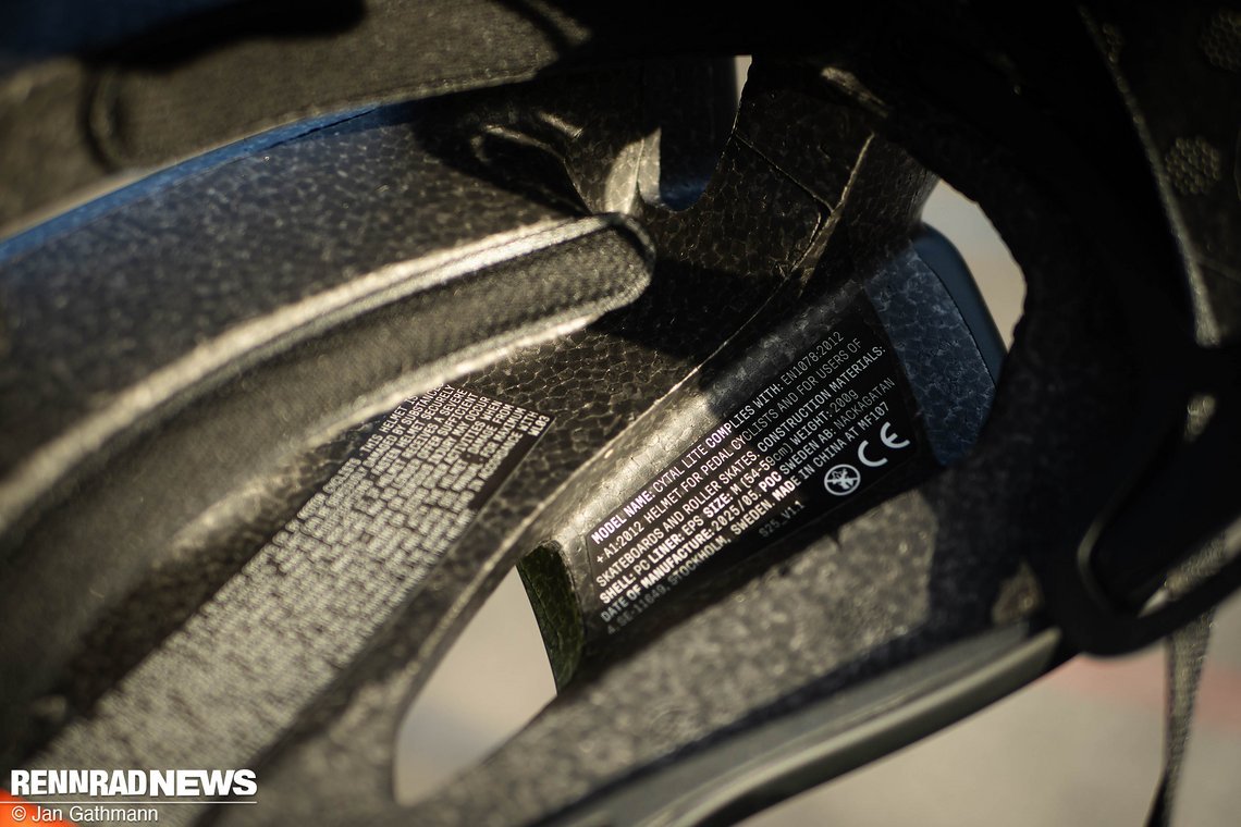 Der Helm erfüllt selbstverständlich die EN-Sicherheitsnorm.