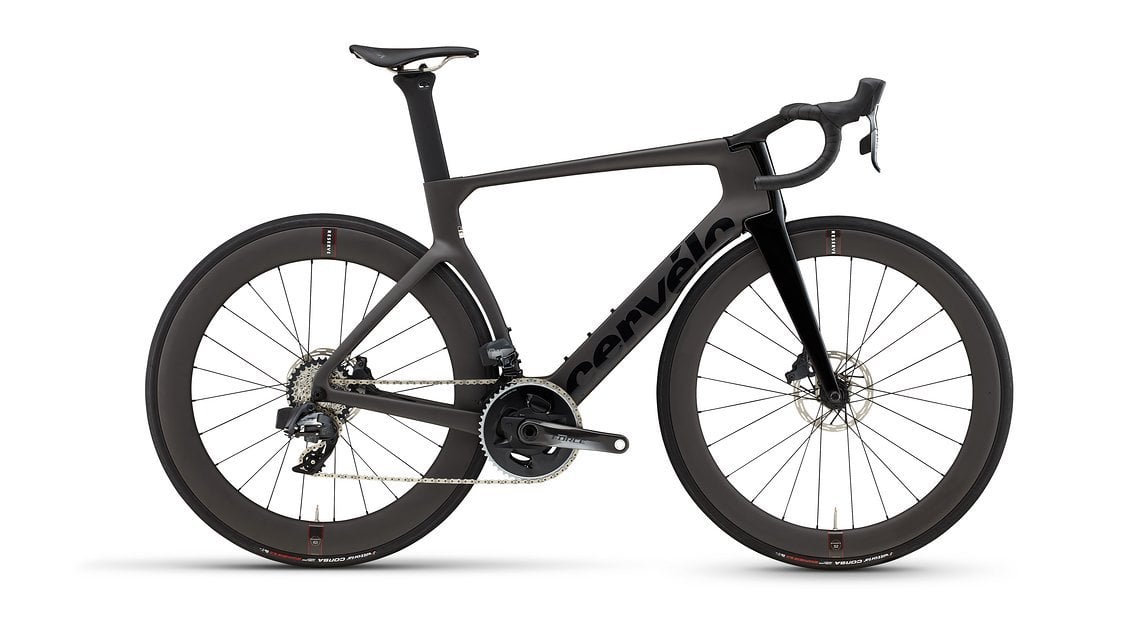 S5 mit SRAM Force eTap AXS in der Farbe Five Black