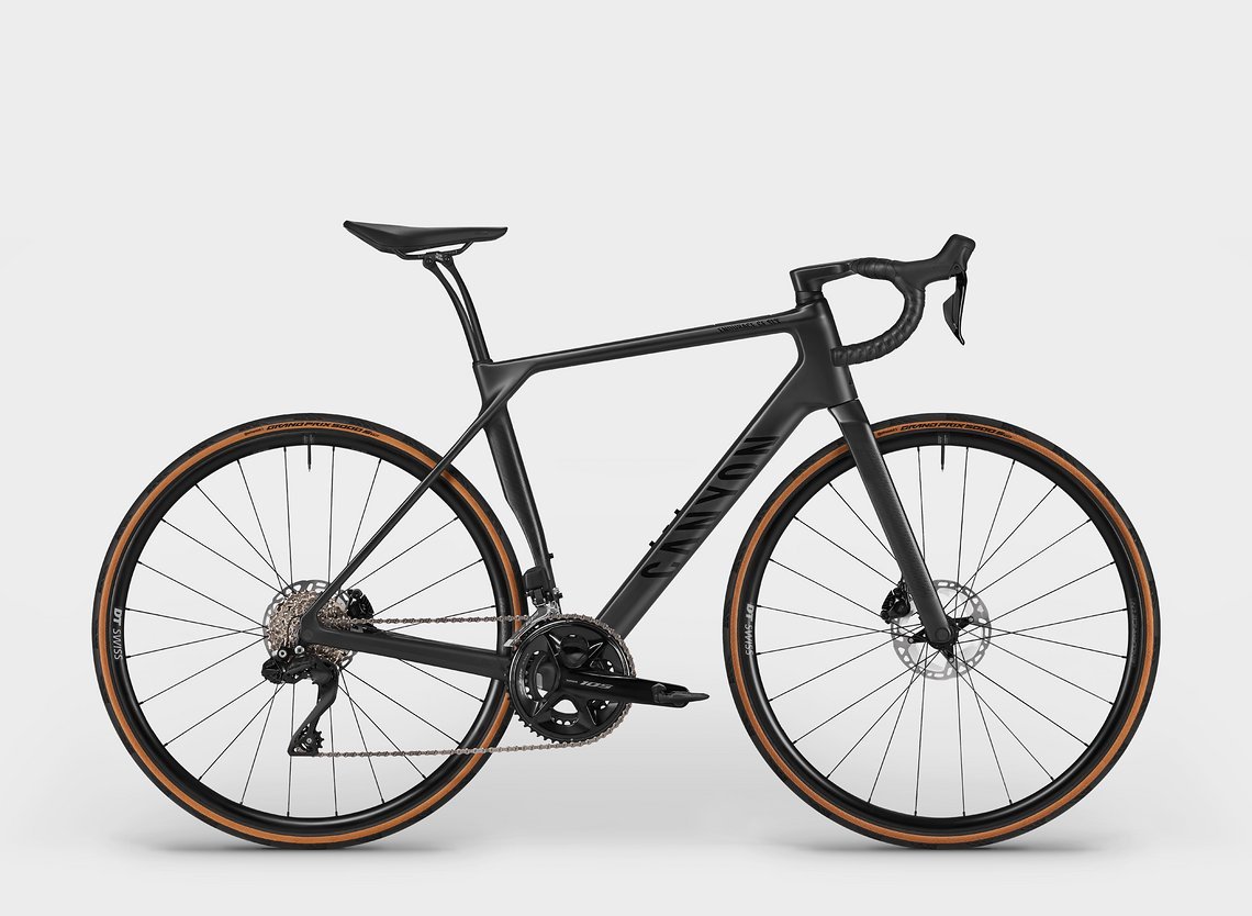 Das Canyon Endurace CF SLX 7 Di2 ist das Einstiegsmodell der CF SLX Variante