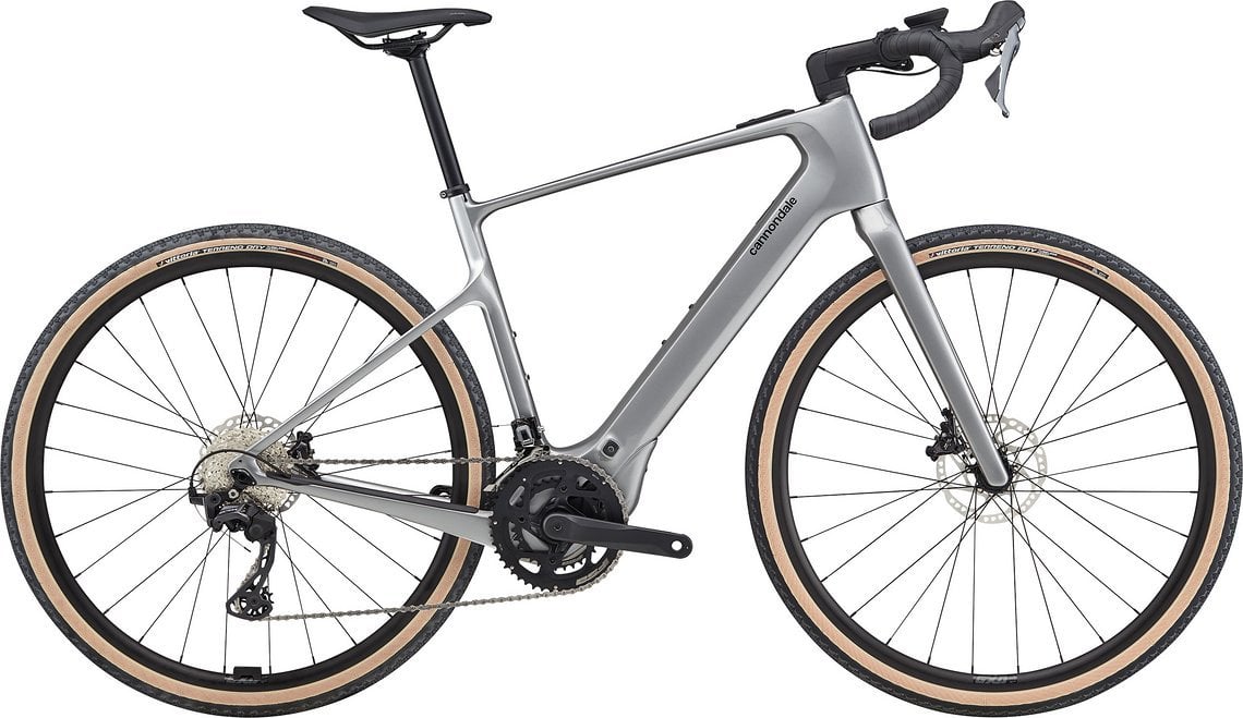 Am Cannondale Synapse Neo Allroad 2 schaltet eine (mechanische) Shimano GRX 820 2x12-fach Gruppe.