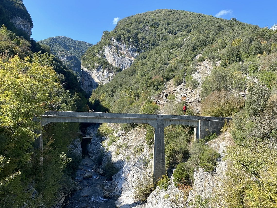 Und Landschaft genießen.