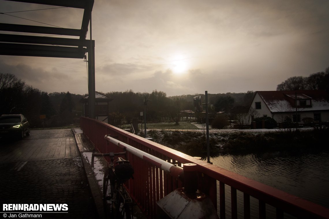 Die letzte Brücke vor dem letzten Checkpoint.