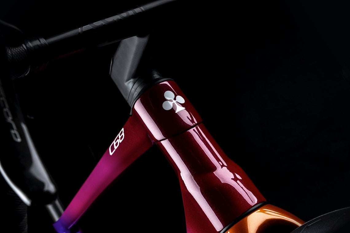 Das Colnago C68 entsteht in Tube-to-Tube Verfahren aus Carbonrohren