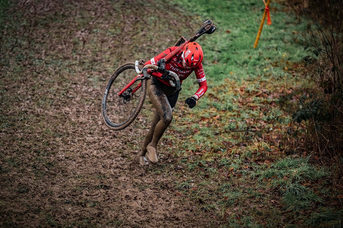 Alessandra Keller auf dem Weg zum Schweizer Meistertitel.