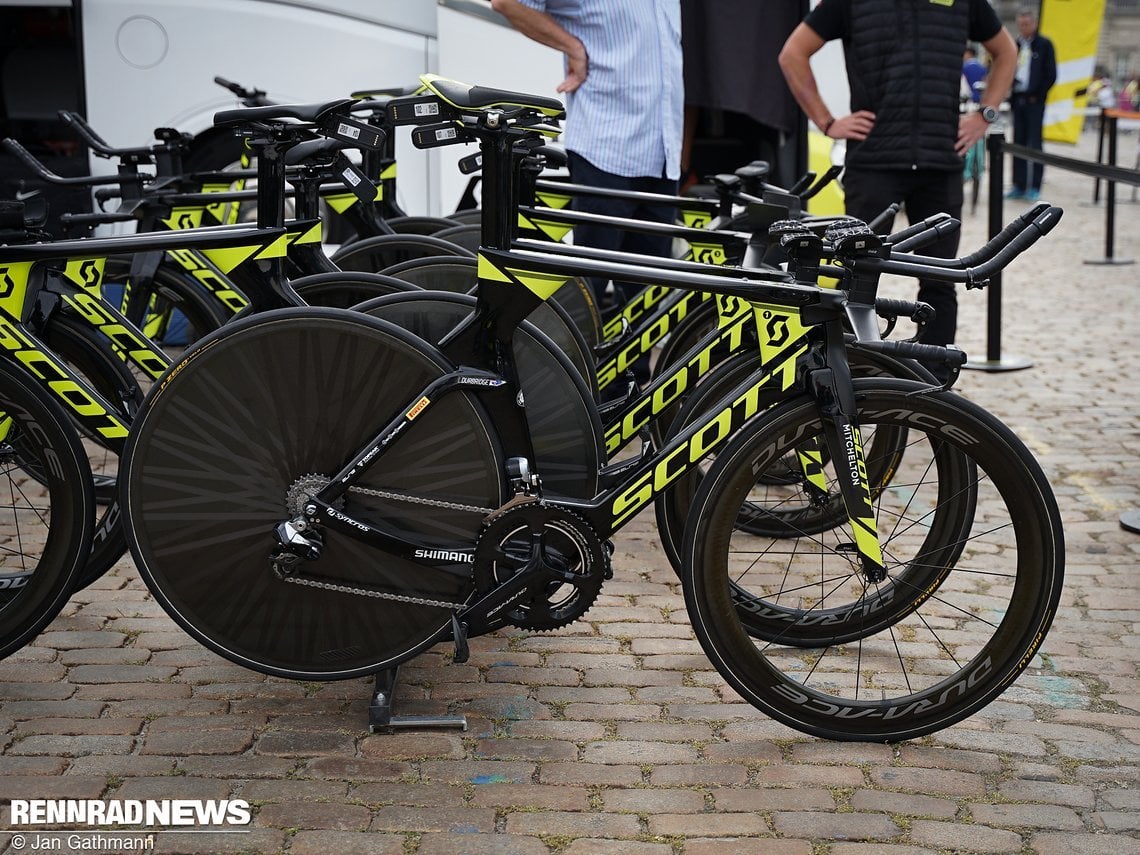 Das Scott Plasma von Mitchelton Scott