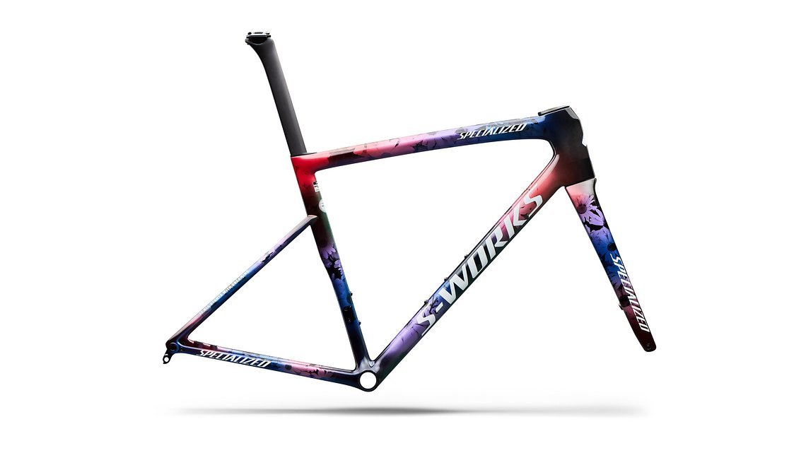 An der Geometrie des S-Works Tarmac SL 8 Demi Dreaming LTD ändert Specialized nichts.