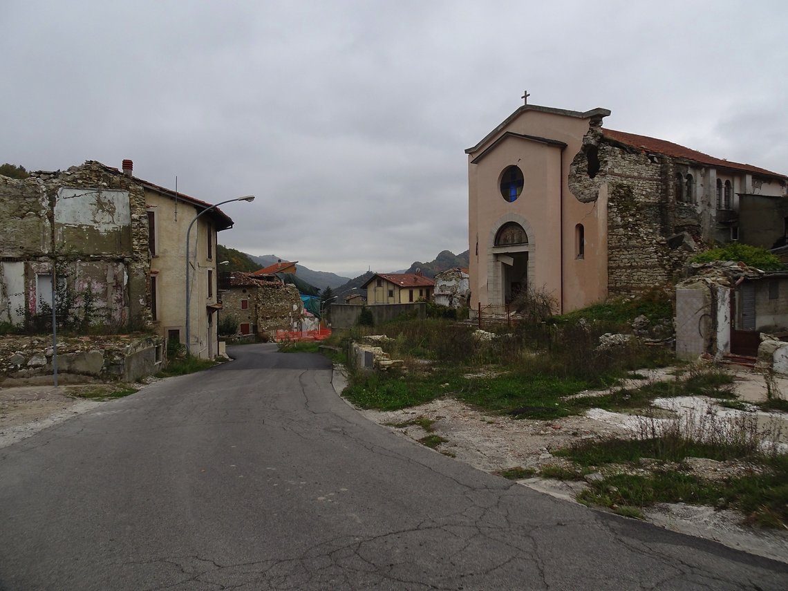 In Amatrice wird uns das Ausmaß der Erdbeben erst so richtig bewusst.