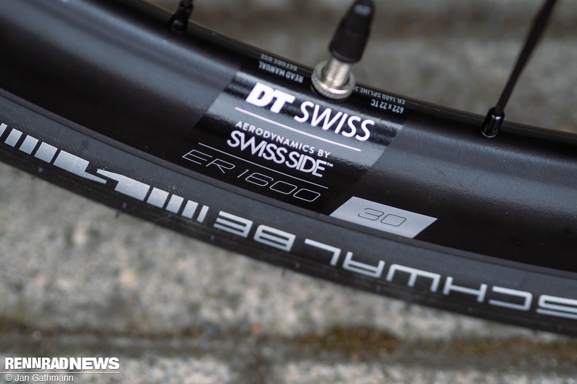 DT Swiss ER1600 Laufräder mit 30 mm Felgenhöhe