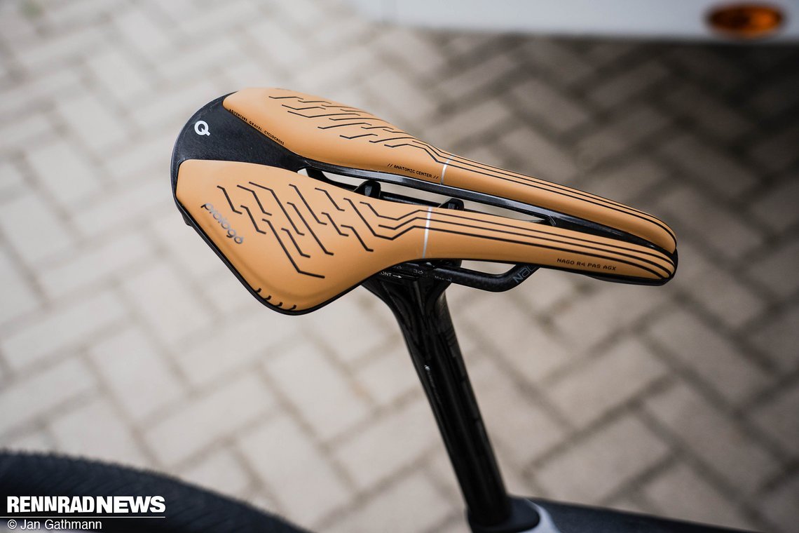 Mohoric fährt ein Sondermodell des Prologo R4 PAS AGX.