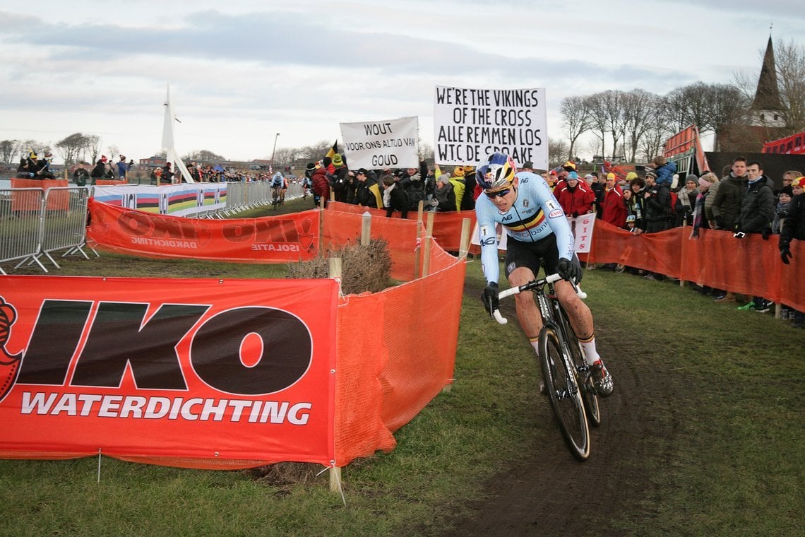 Wout van Aert fuhr um Silber gegen...