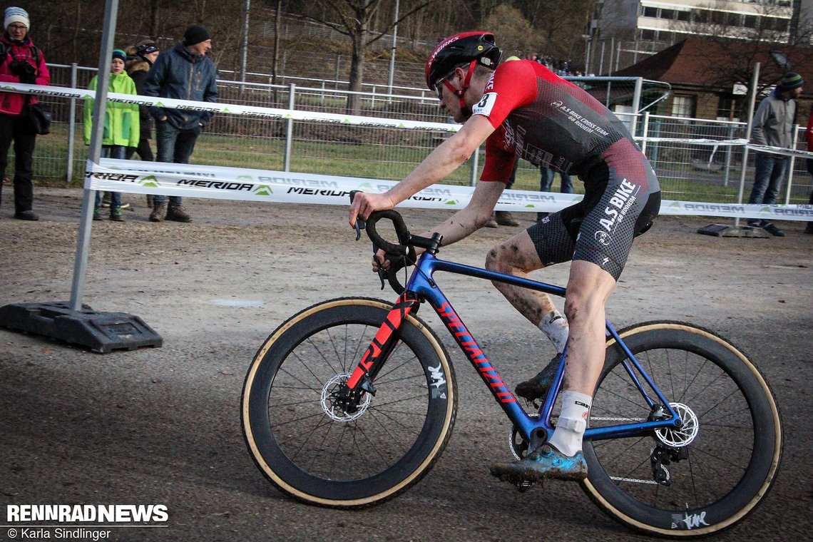 Manuel Müller kam mit einem Rückstand von 1:34.20 auf Meisen ins Ziel