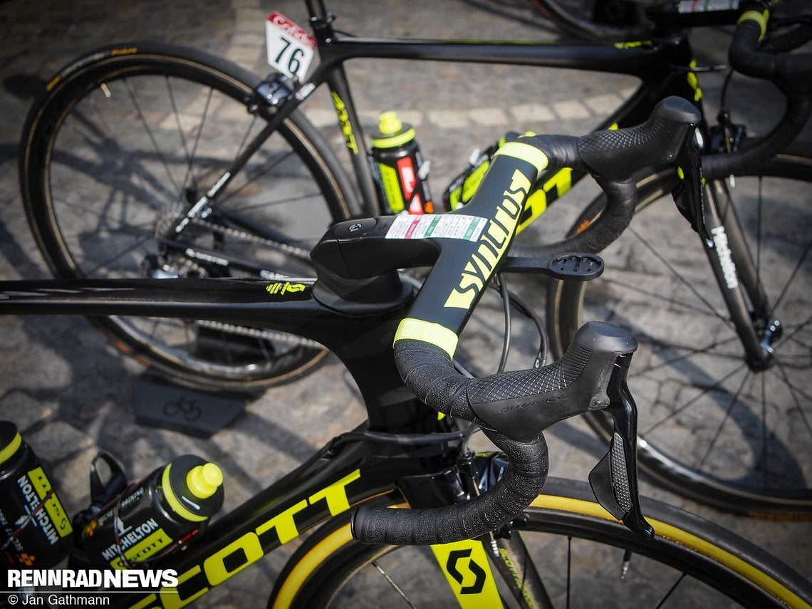 Syncros Aero Cockpit am Mitchelton Scott Teambike