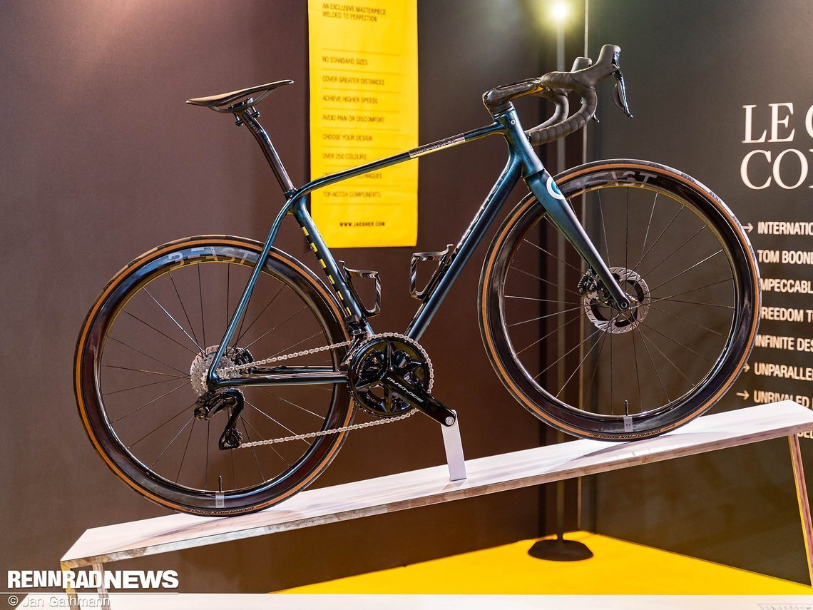 Das Jaegher FL.X Ascender feierte Premiere auf der Velofollies Bike Show in Belgien.