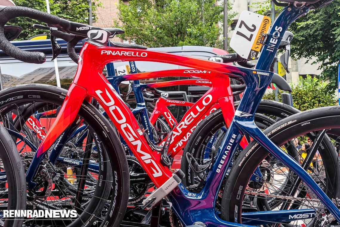 Pinarello Dogma F von Ineos Grenadiers.