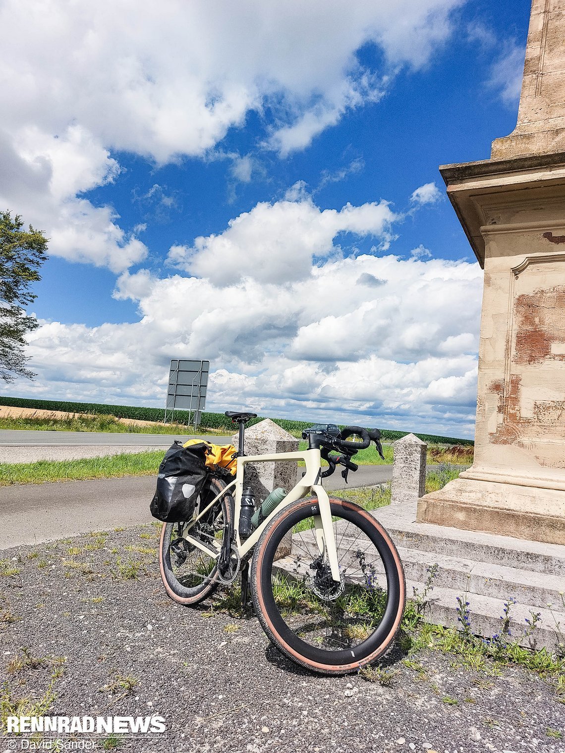 Nach 100 km wärmt mich am kältesten Tag auch mal die Sonne.