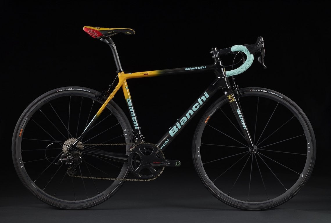 Specialissima Pantani – Rahmenset im Mercatone Uno Design