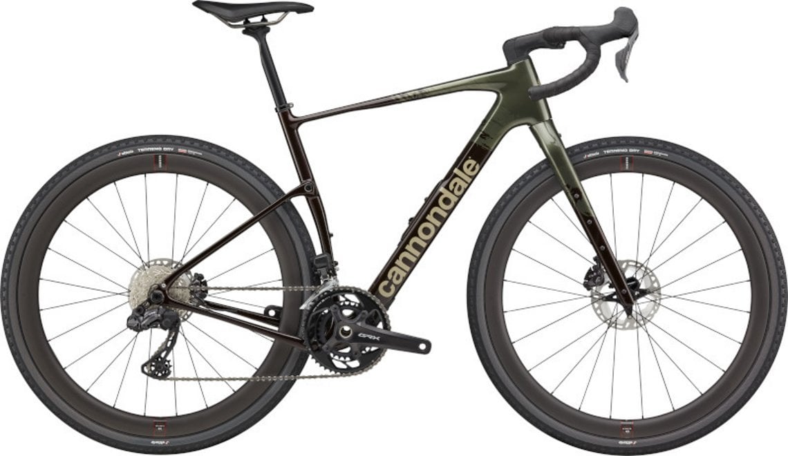 Das Cannondale Topstone Carbon LTD Di2 ist das Top-Modell.