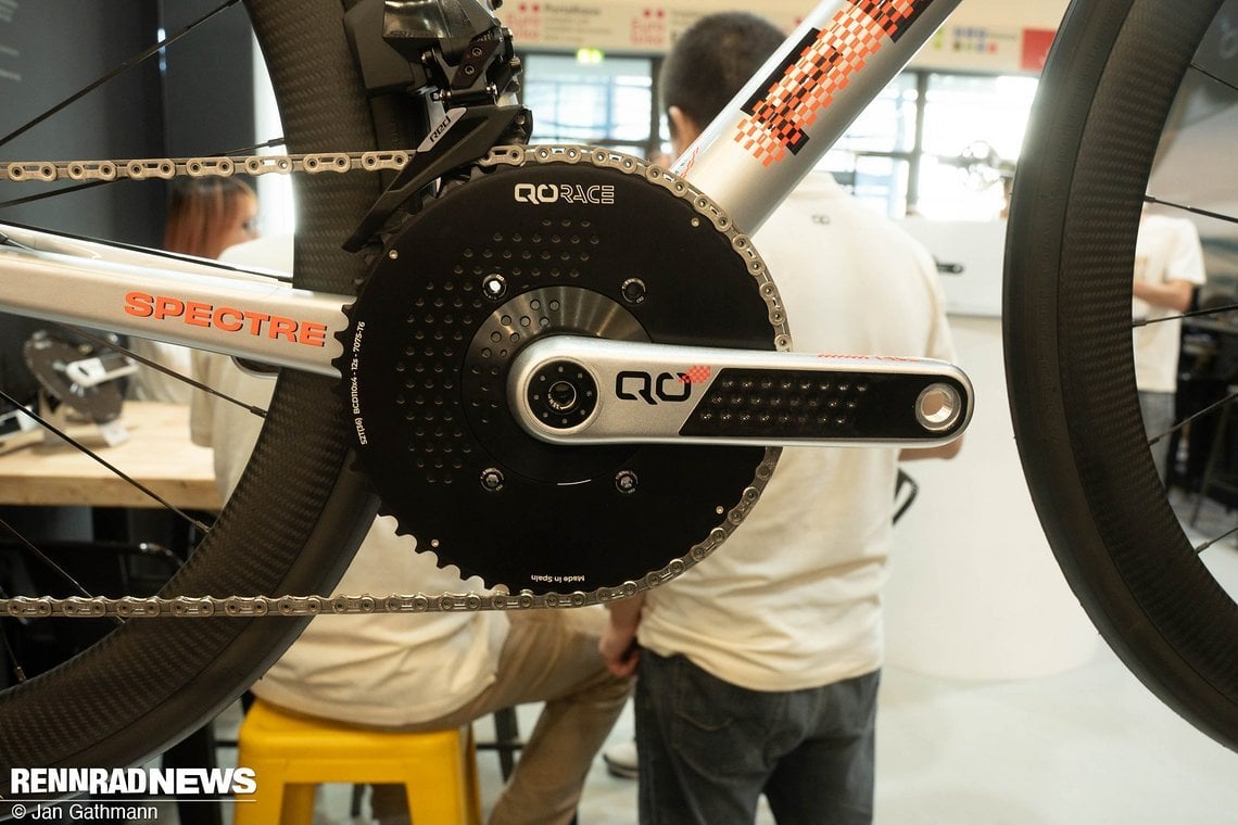 Die Kurbeln aus Carbon…