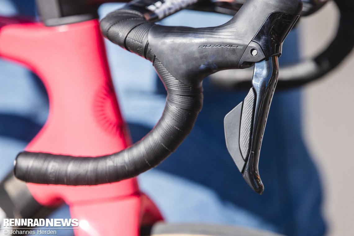 Gefahren wird eine Shimano Dura Ace Di2…