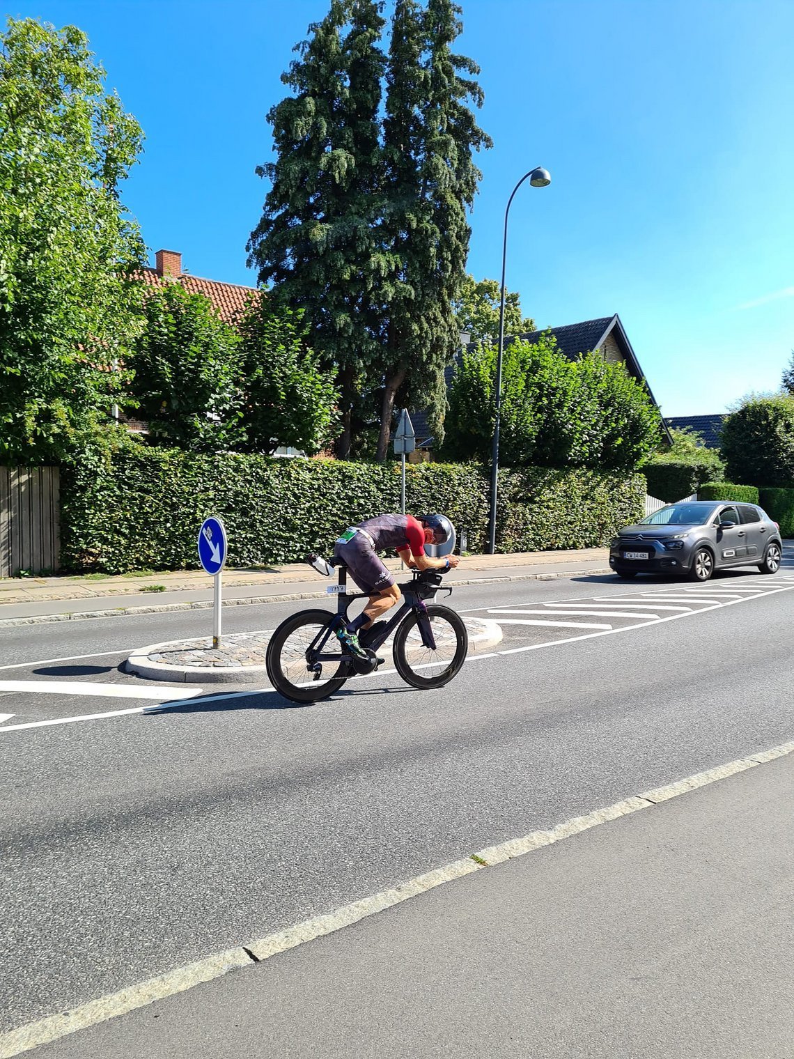 Immerhin war ich noch frisch genug meine Supporter am Straßenrand wahrzunehmen.