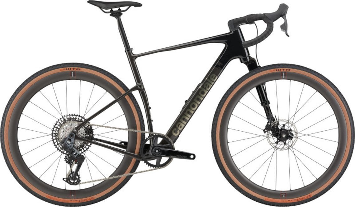 Unser Testrad Cannondale Topstone Carbon 1 Lefty mit Rival/GX Eagle AXS 1x12 kostet 6.899 €.