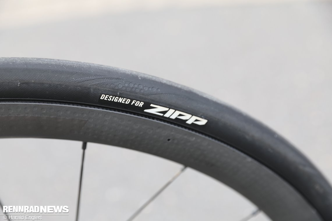 ...die eigens für Zipp entwickelt und produziert werden.