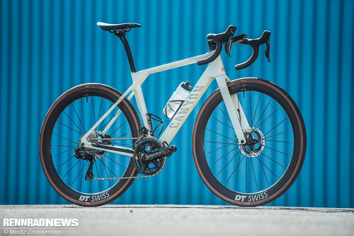 Unser Testbike: Canyon Endurace CFR Di2.