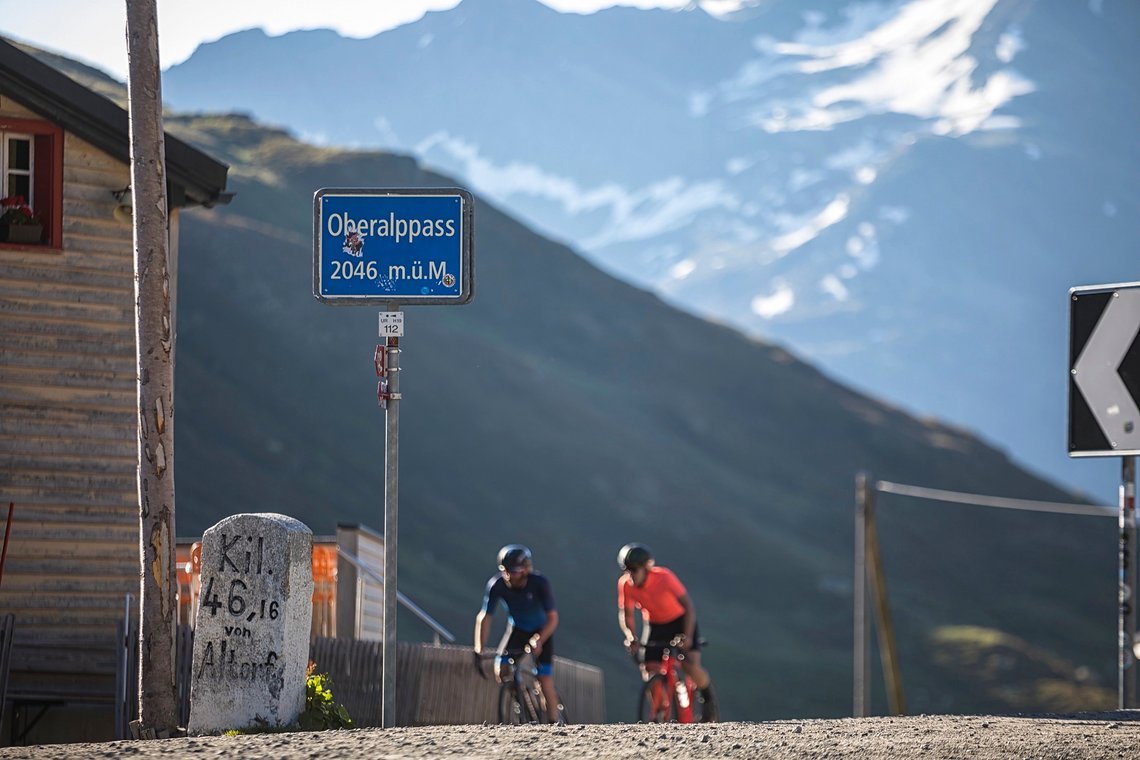 Oberalp Passhöhe