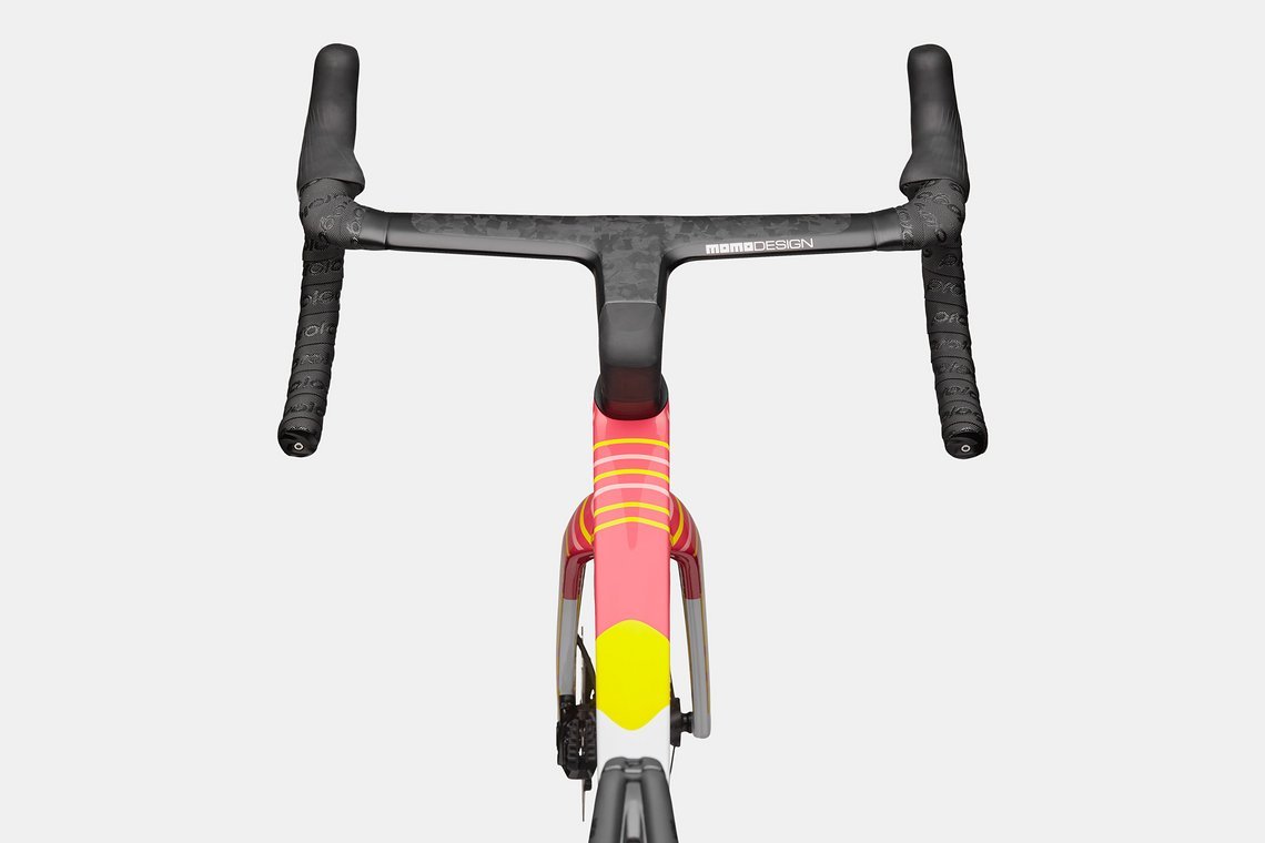 Das einteilige Aero-Cockpit kommt von Cannondale.