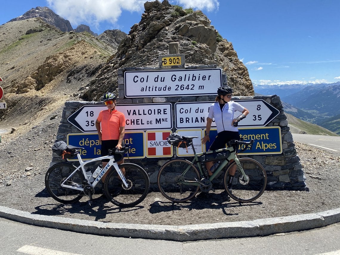 ...und auf dem Galibier