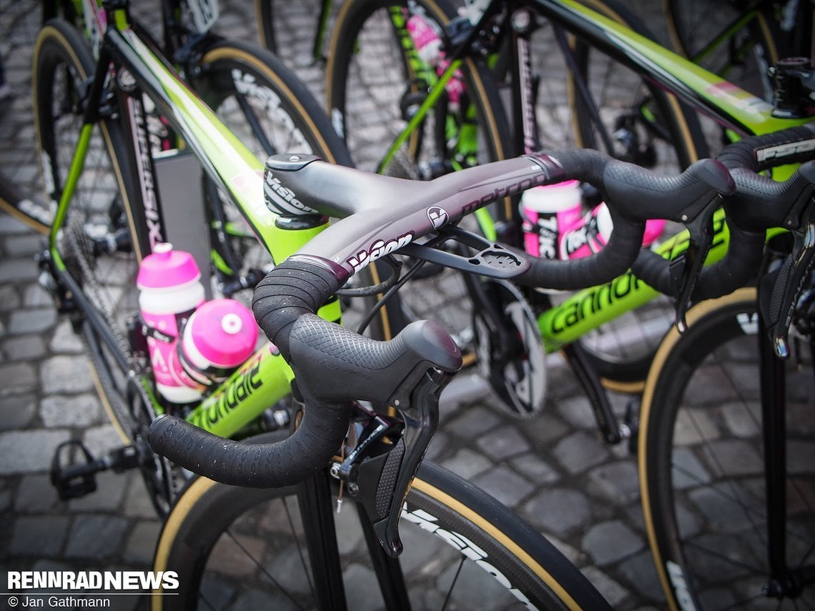 Vision Metron Aero Cockpit bei EF First Drapac am Cannondale Supersix