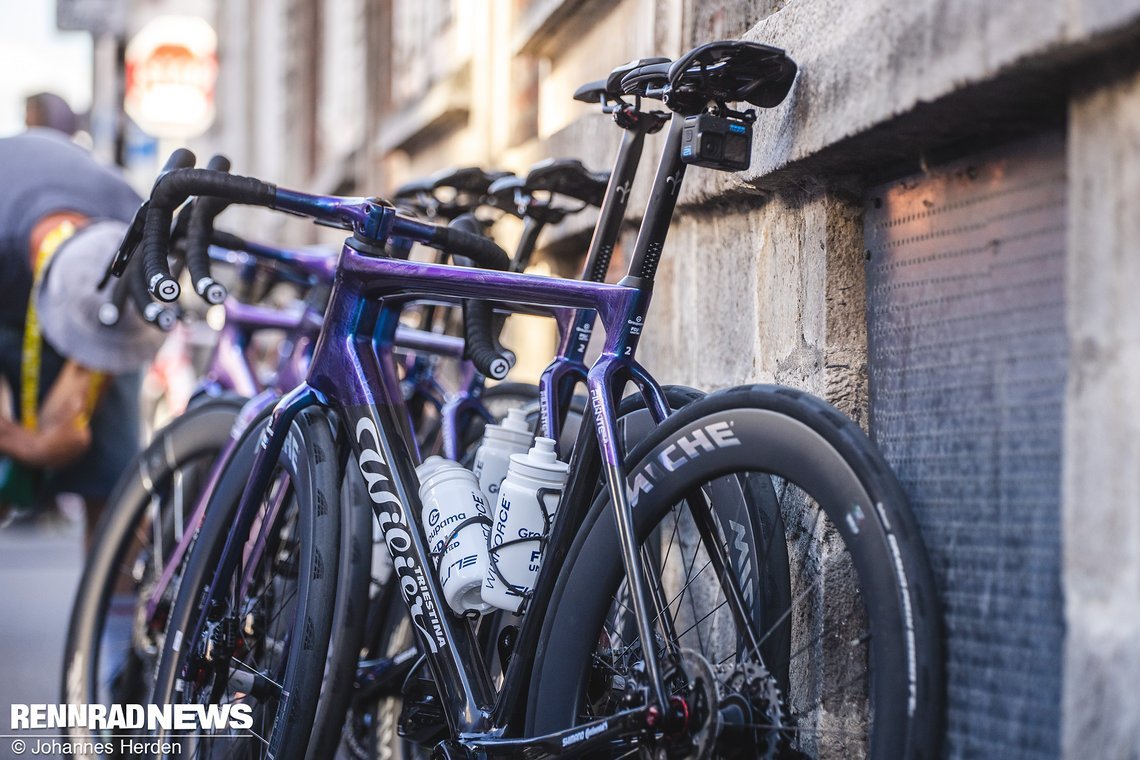 Das Filante SL ist das Aero-Allround Rennrad des Teams.