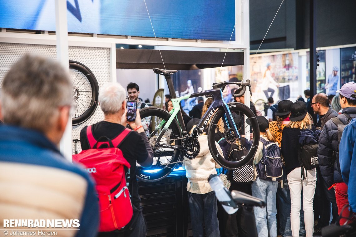 Der Van Rysel Stand auf der Velofollies 2025 war einer der meistbesuchten.