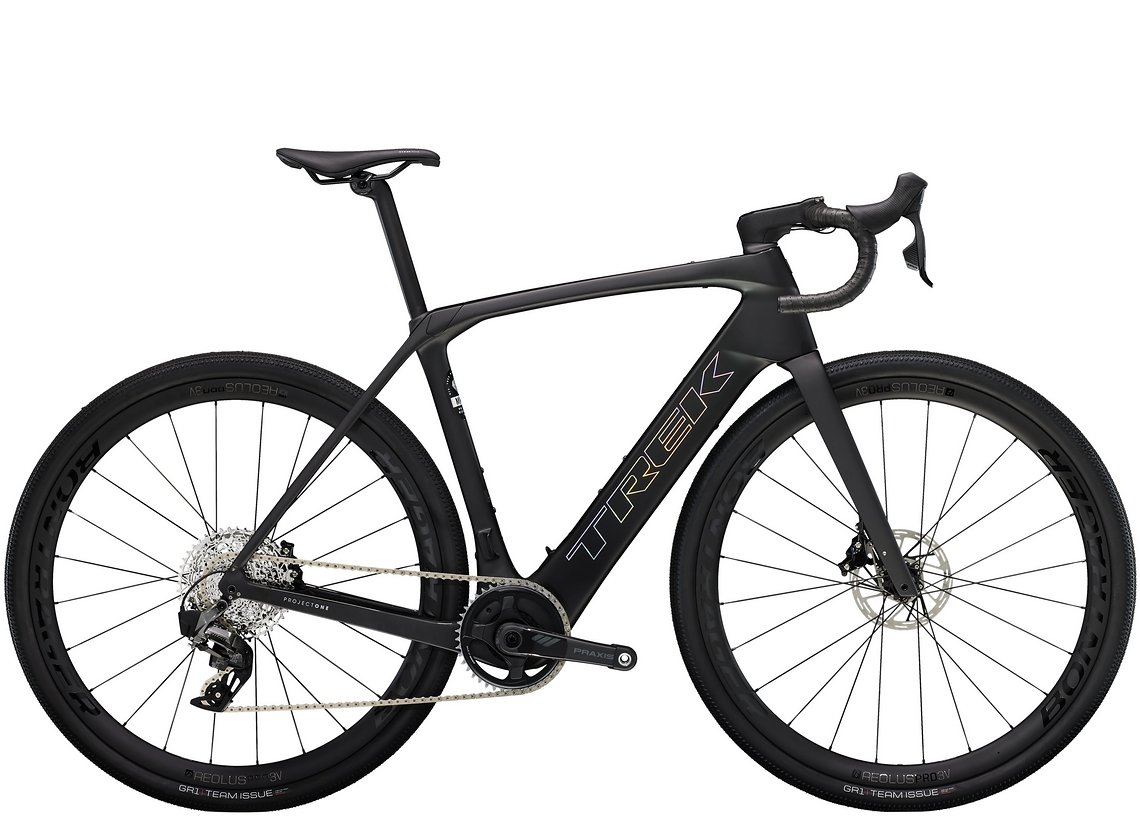 Domane+ SLR6eTap mit SRAM Rival 1x12 Schaltung für 9.999,- Euro.