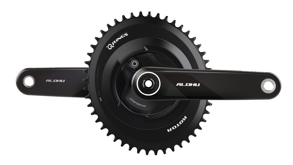 Rotor Aldhu Carbon mit 1-fach Full Aero InPower Powermeter-Spider