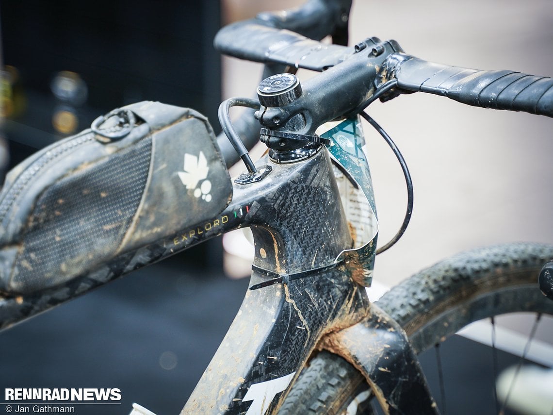 Eigentlich ging es um den neuen Pirelli Gravel-Reifen Cinturato Gravel RC.