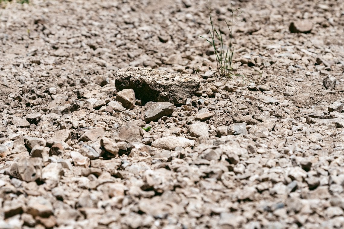 Der Kansas Gravel sieht wohl hauptsächlich so aus