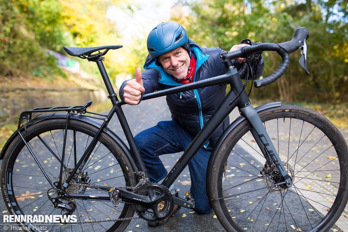 Gute Fahrt zur Arbeit mit dem Commuter-Rennrad!