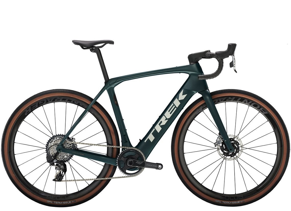 Domane+ SLR9eTap mit SRAM Red 1x12 Schaltung für 14.999,- Euro.