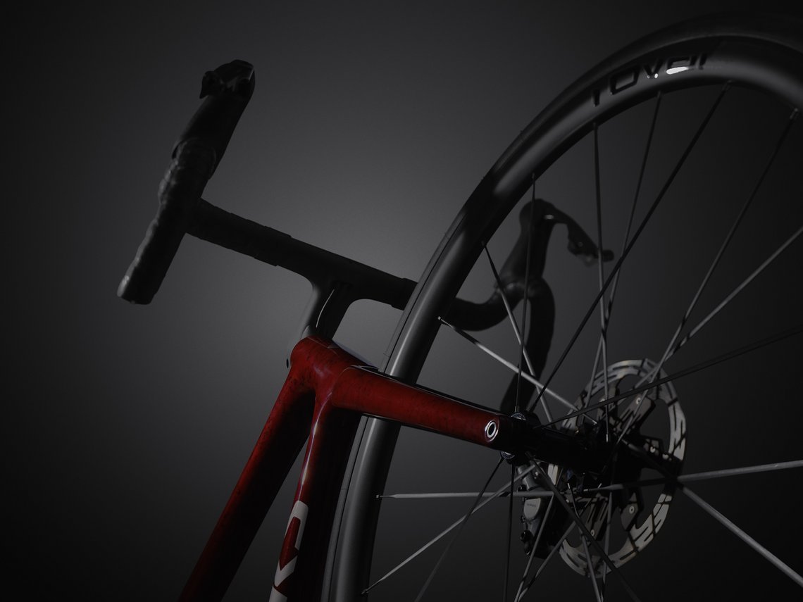 Die Roval Alpinist CLX III Laufräder mit sub 1.200 g Gewicht sind den S-Works Modellen vorbehalten.