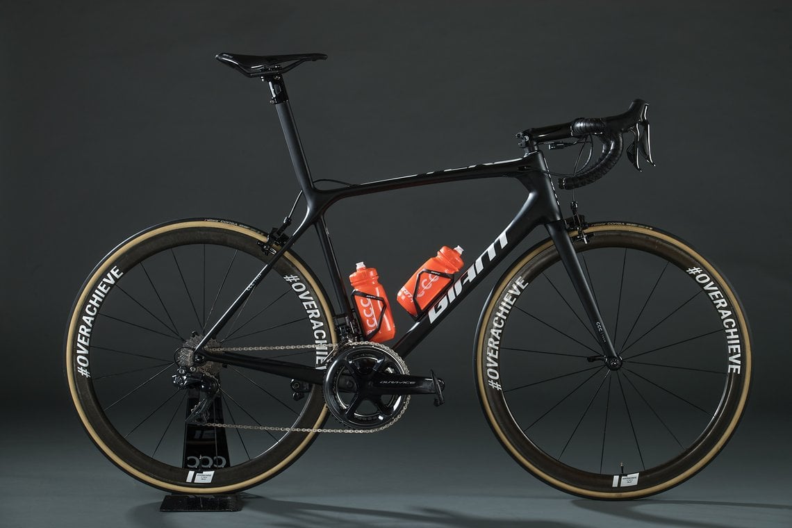 Giant TCR Advanced SL  des Team CCC