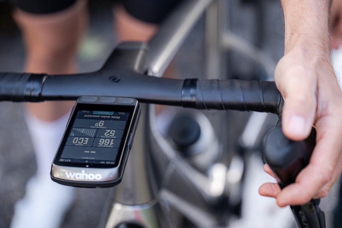 Wer einen ANT+ fähigen Radcomputer nutzt, soll sich die Daten zum Antrieb direkt aufs Display holen können.