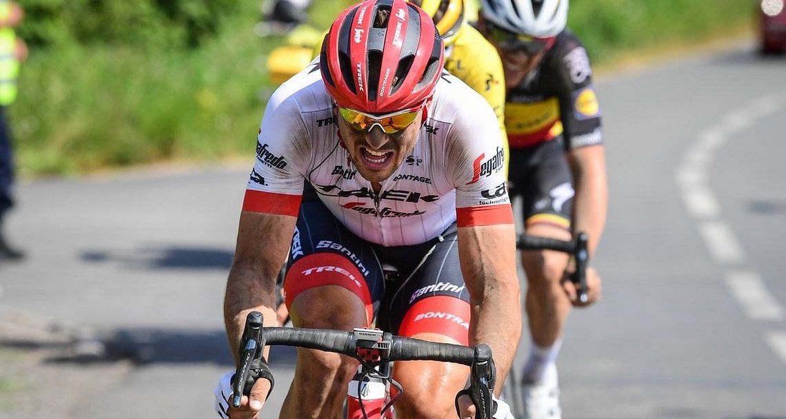 John Degenkolb auf dem Weg zum Sieg der Tour-Etappe nach Roubaix