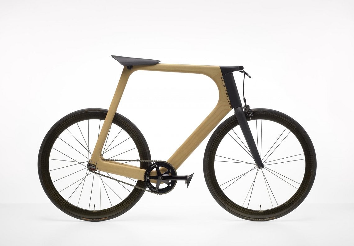 Holzfahrrad Keim edition arvak, 2014,Entwurf: Paule Guerin, Till Breitfuss