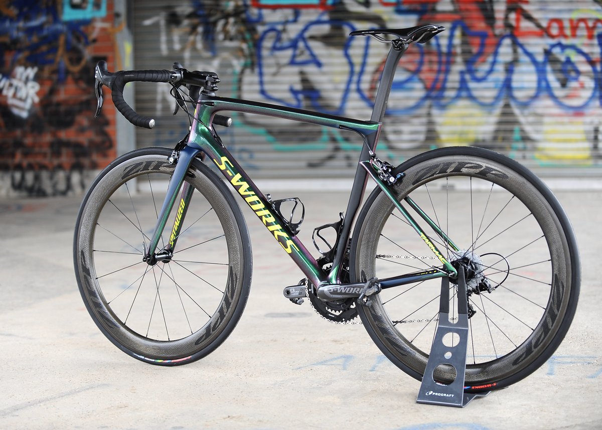 s works tarmac sl6 chameleon green