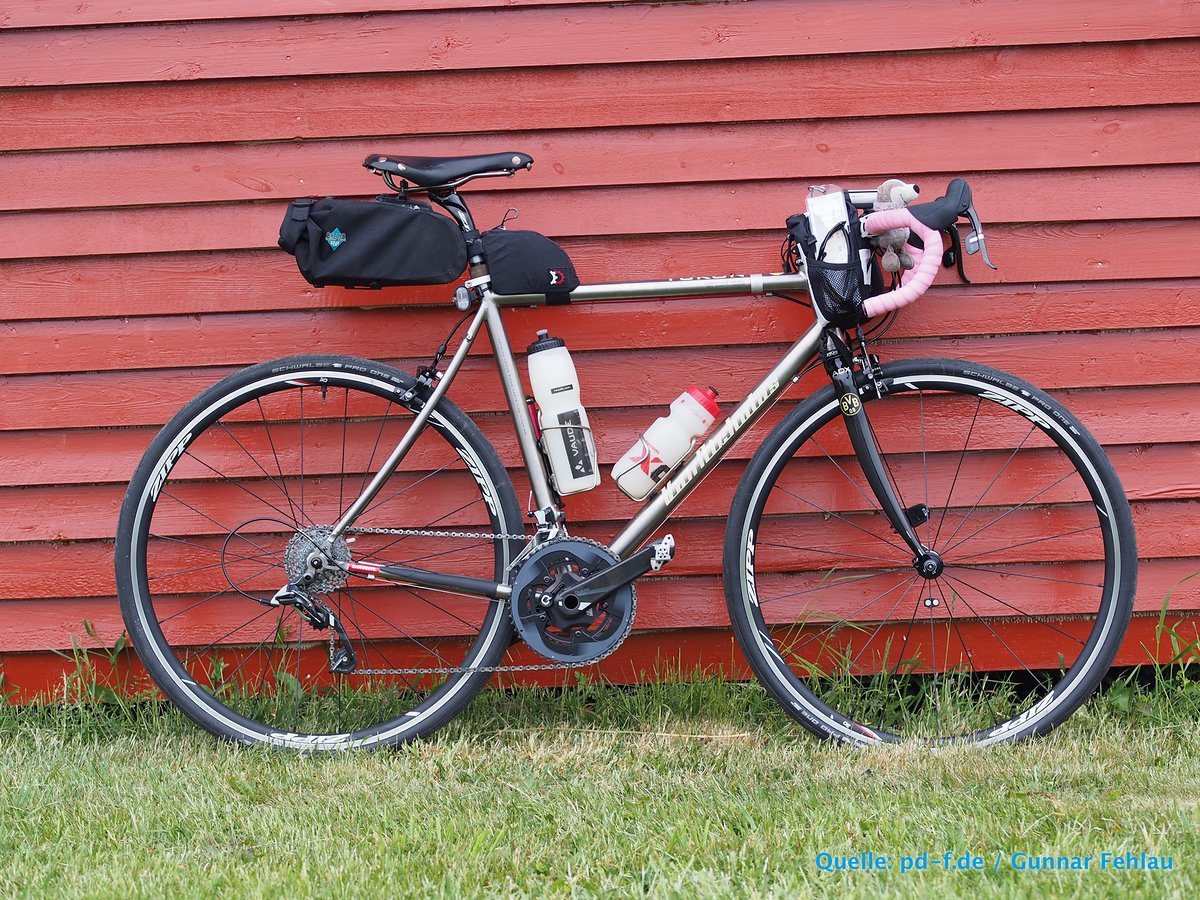 Das Rad in voller Montur Das Rad in voller Montur