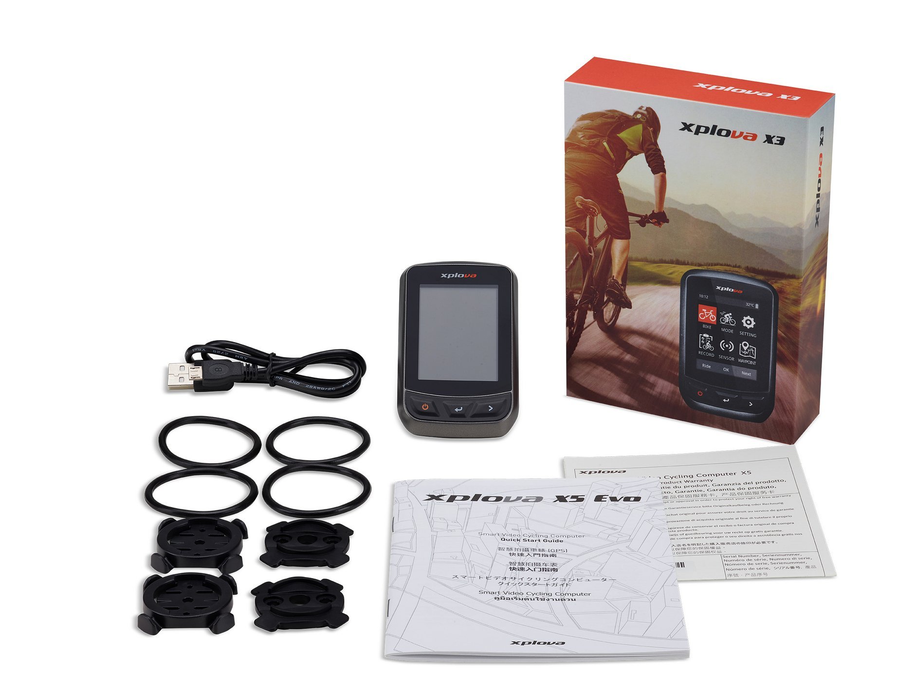 xplova x5 evo gps cycling computer