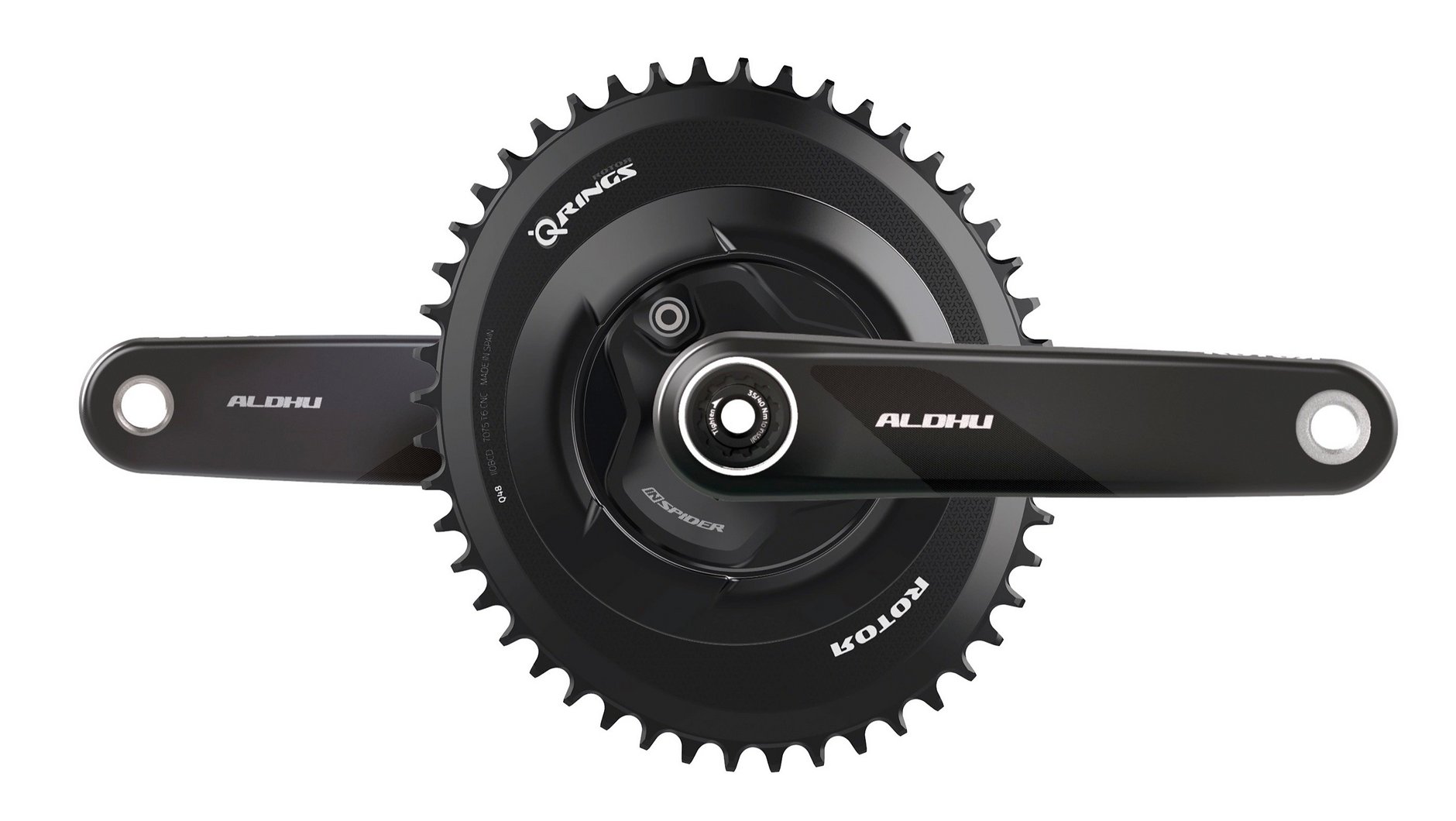 Neue Rotor Aldhu Carbon Kurbel: Leichtbau und bessere Kraftübertragung - Rennrad-News