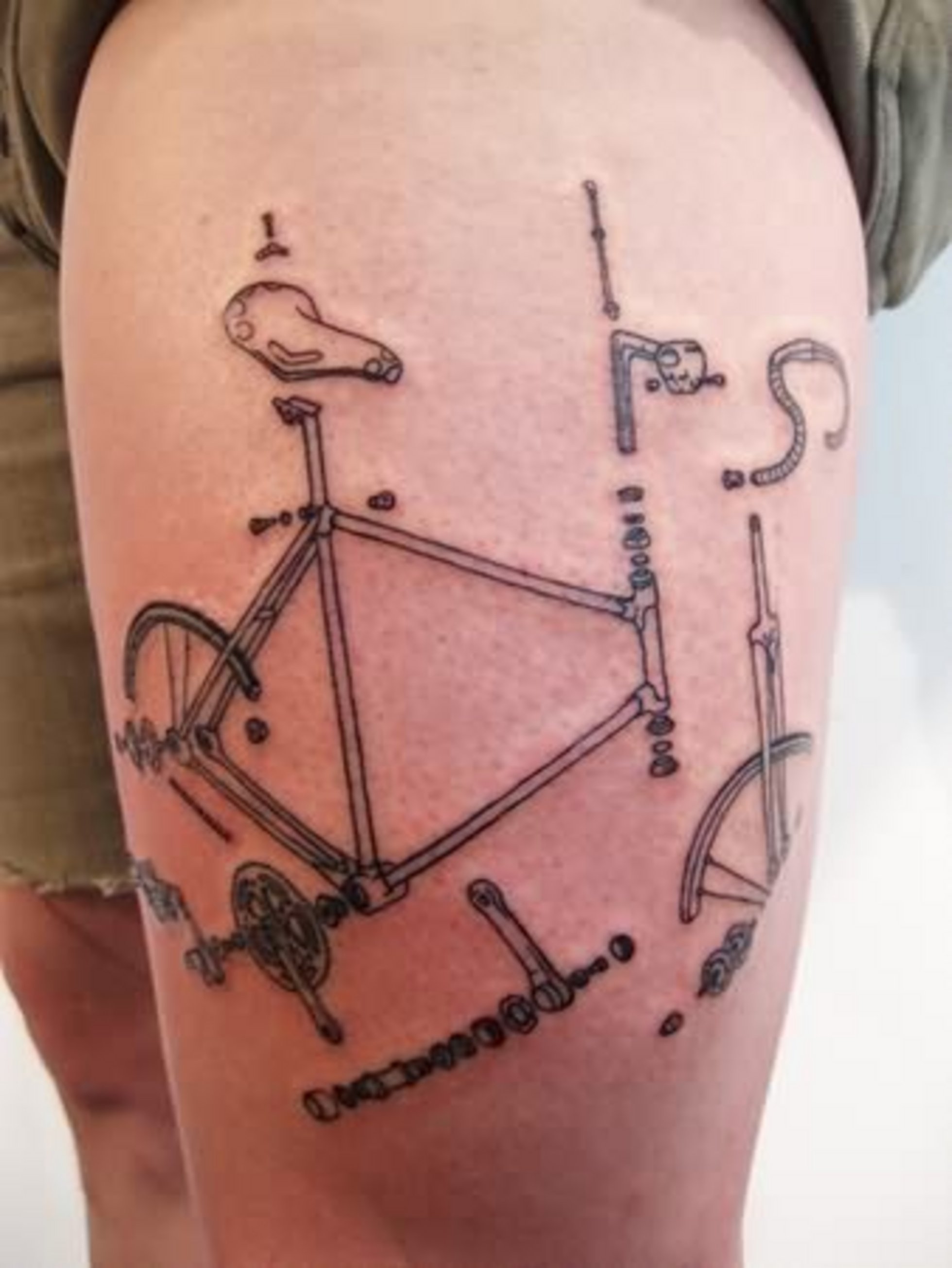 Foto bikedrawingtattoo RennradNews.de
